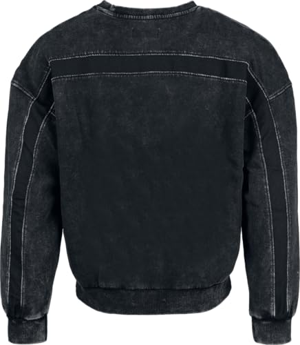 red-by-emp-rockwear-sweatshirt-damen-grau-gr-e-m image 8