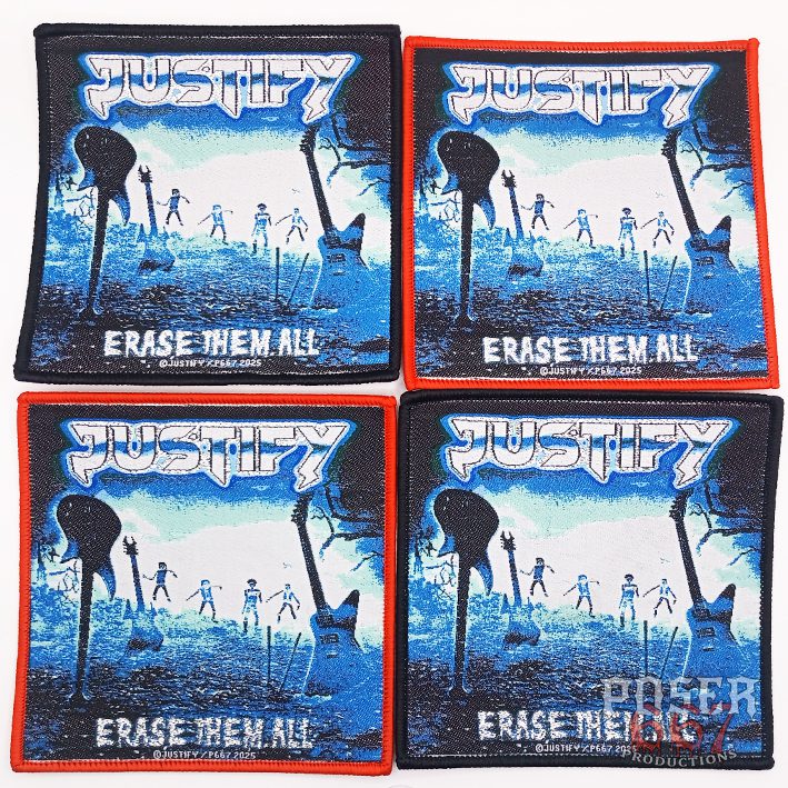 justify-erase-them-all-patch-9-5-cm-schwarzer-rand image 3