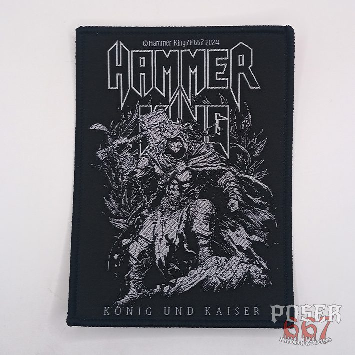 hammer-king-k-nig-und-kaiser-patch-aufn-her-wei-8-cm image 1