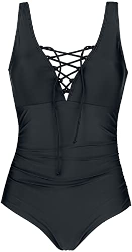 black-premium-badeanzug-schwarz-schn-rung-damen-xxl image 6