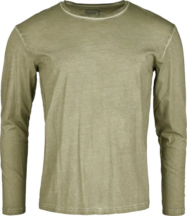 red-by-emp-herren-langarmshirt-oliv-normaler-schnitt image 1