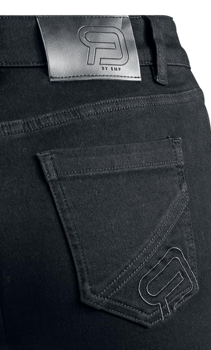 red-by-emp-skinny-fit-mid-rise-jeans-schwarz-damen-30w-30l image 2