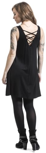 black-premium-by-emp-kleid-mit-schn-rung-damen-schwarz-l image 7