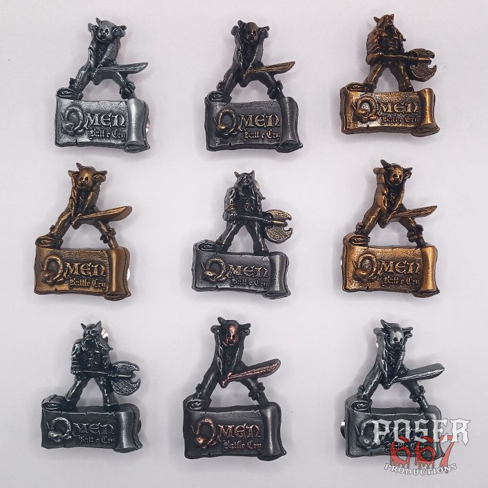 poser667-productions-omen-battle-cry-pin-5-cm-knight image 3