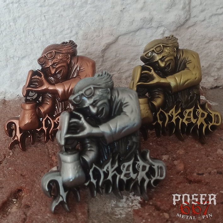 tankard-chemical-invasion-3d-pin-anstecker-antik-silber-4-7cm image 3