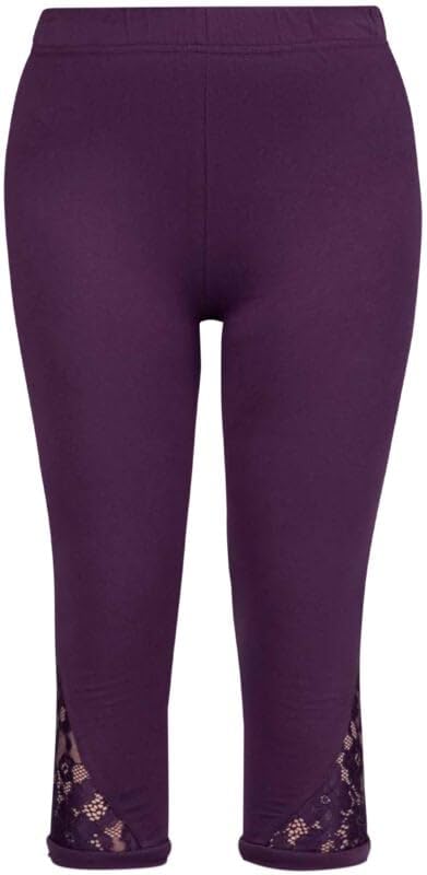 red-by-emp-leggings-mit-spitze-leggings-lila-damen-gr-m image 5