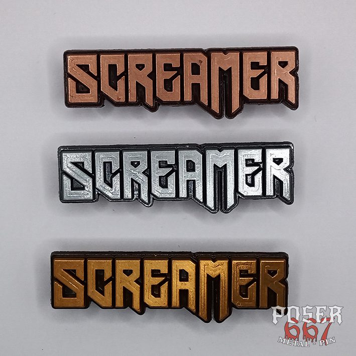 screamer-logo-pin-antik-silber-metallpin-6-5-cm image 5
