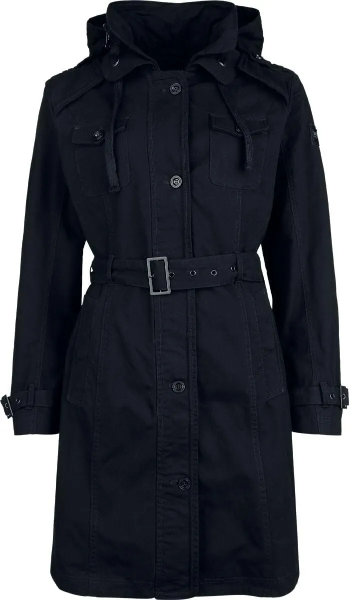 black-premium-by-emp-mantel-mit-kapuze-schwarz-gr-e-m image 1