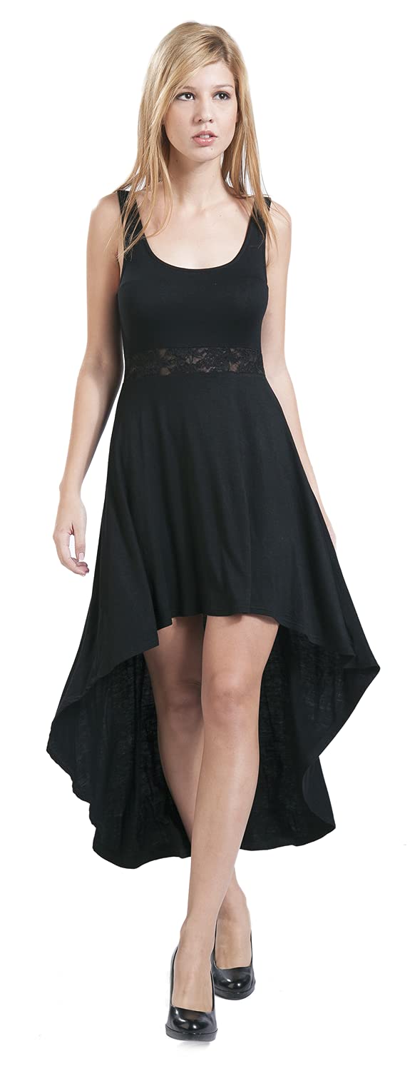 black-premium-by-emp-vokuhila-kleid-spitze-schwarz image 2