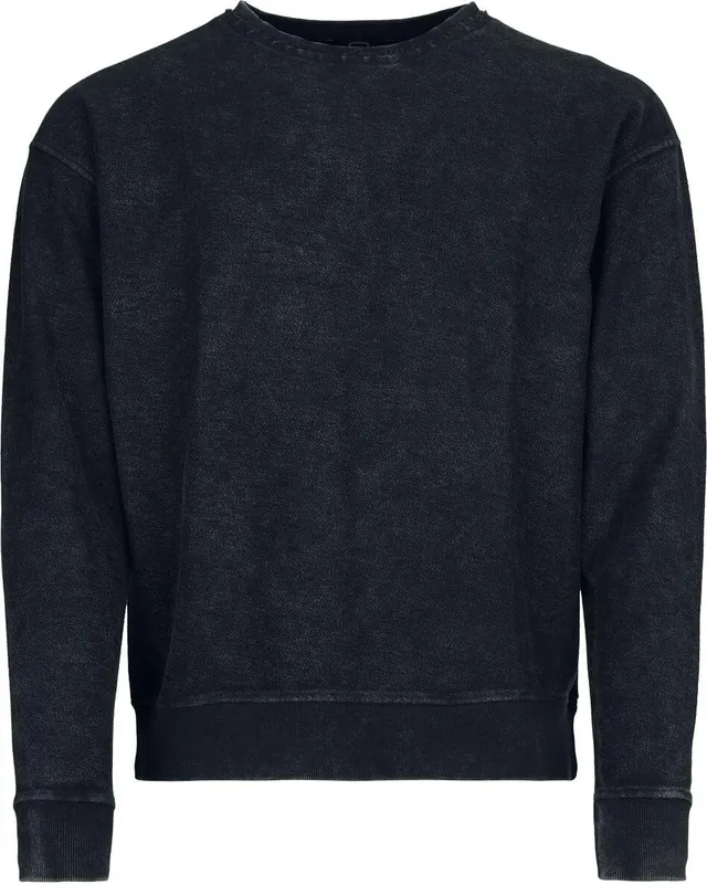 red-by-emp-pullover-herren-sweatshirt-schwarz-gr-l-rundhals image 1