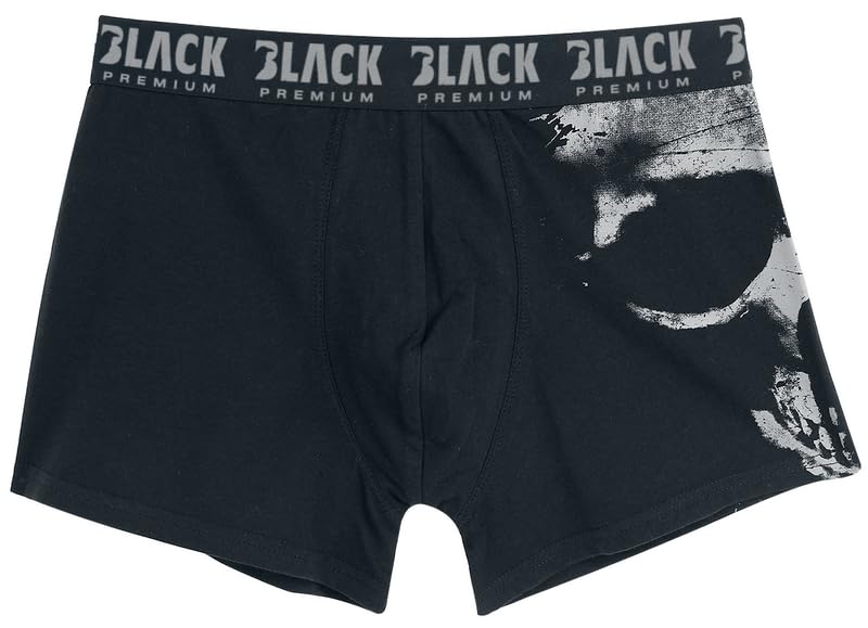 black-premium-by-emp-herren-boxershorts-schwarz-grau-s-3er-pack image 2