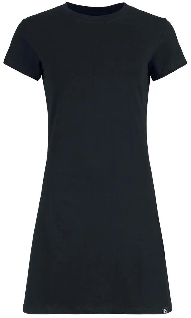 red-by-emp-t-shirtkleid-damen-schwarz-baumwolle-basic image 1
