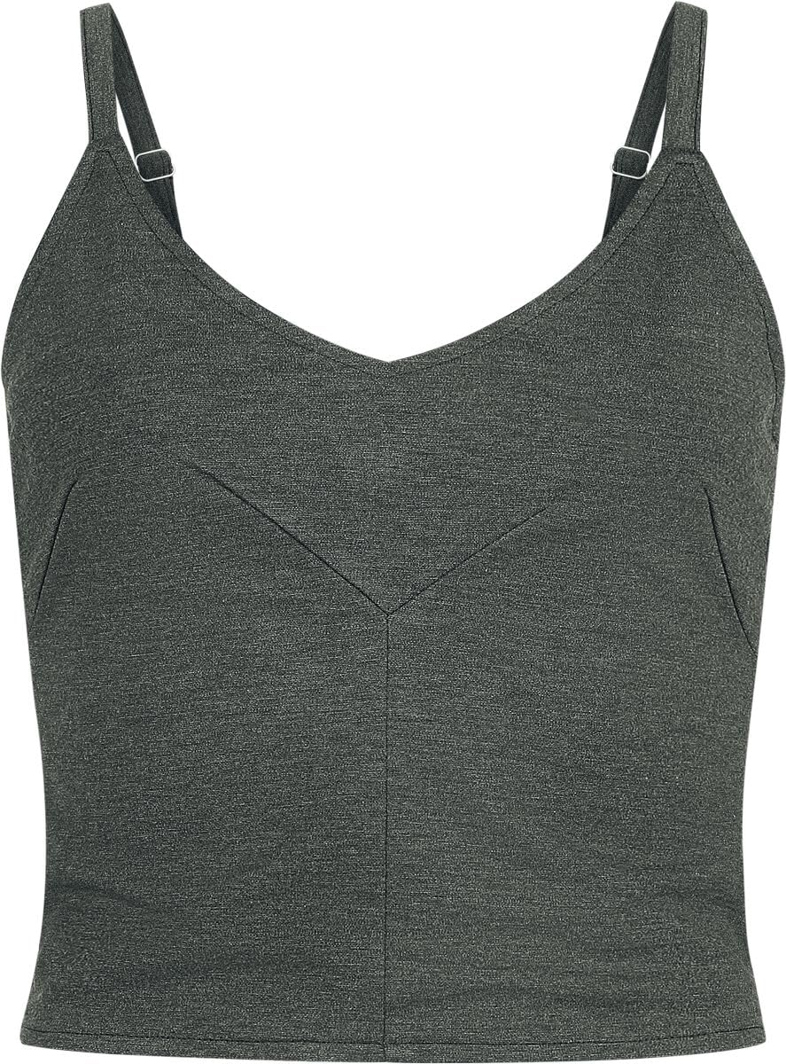 black-premium-by-emp-damen-top-grau-mit-rei-verschluss-xl image 1