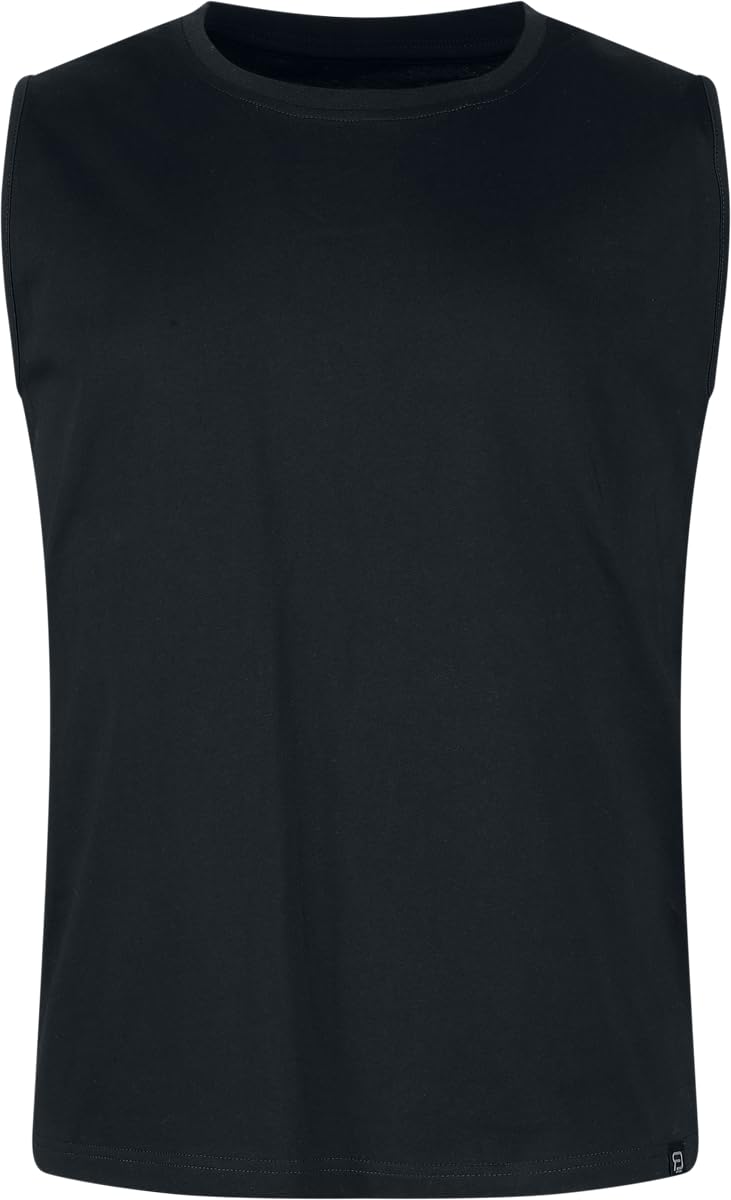 red-by-emp-herren-basic-tank-top-schwarz-bordeaux image 2
