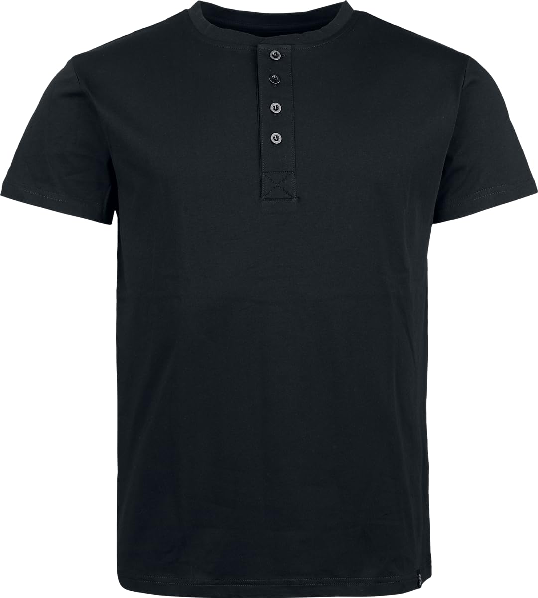 red-by-emp-t-shirts-herren-basic-shirt-knopfleiste-grau image 4