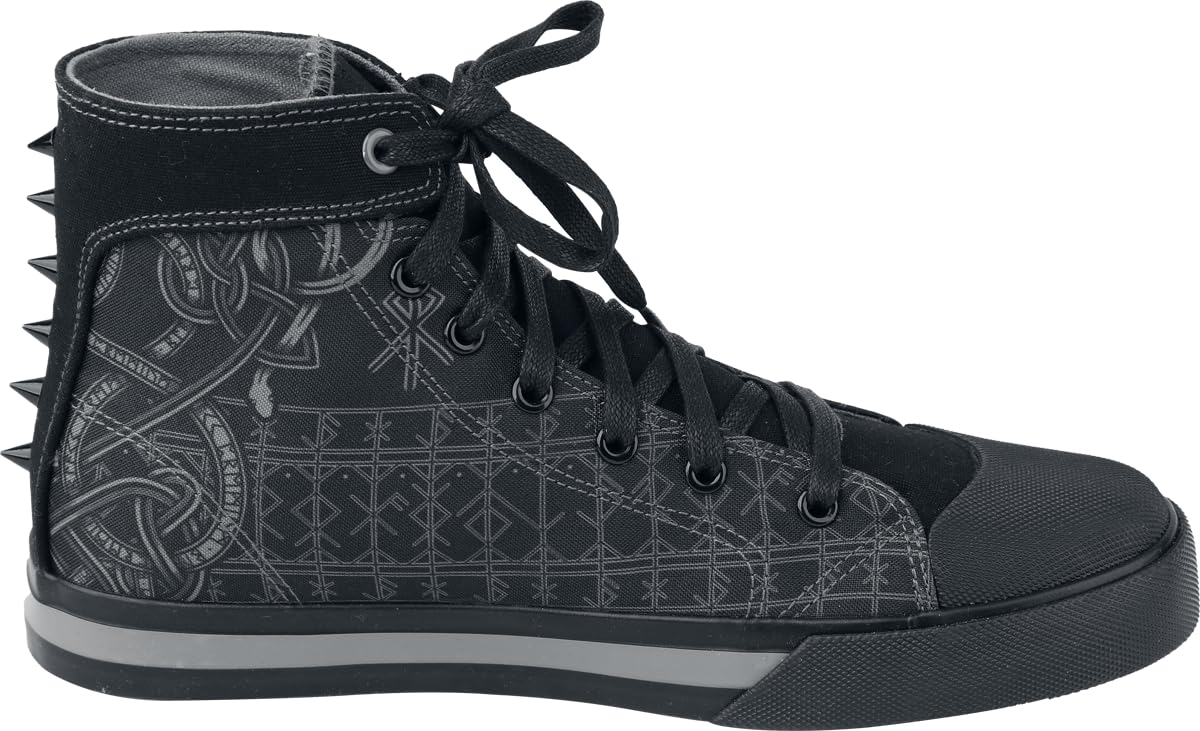black-premium-celtic-snake-canvas-sneaker-schwarz-gr-38 image 4