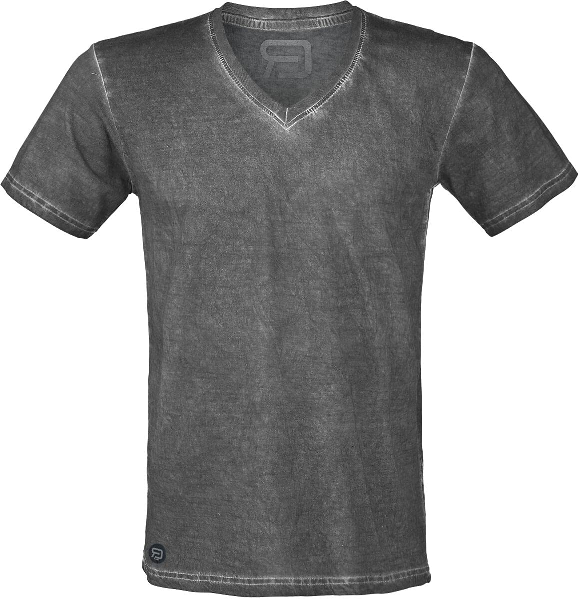 red-by-emp-basic-t-shirt-herren-dunkelgrau-waschung image 1