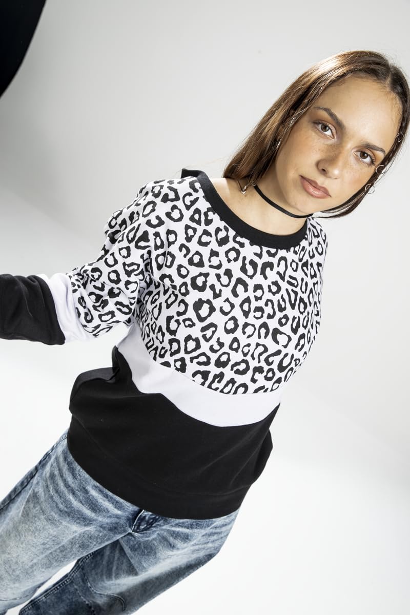 red-by-emp-sweatshirt-animal-print-damen-m image 6