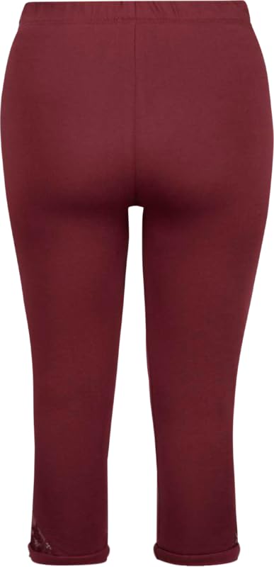 red-by-emp-leggings-mit-spitze-damen-rot-gr-m image 7