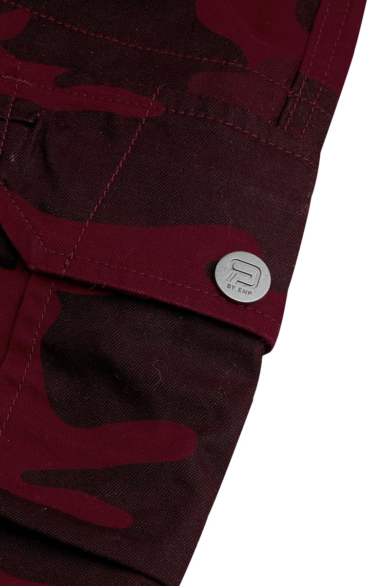 red-by-emp-cargohose-herren-straight-fit-rot-mit-seitentaschen-gr-l image 3