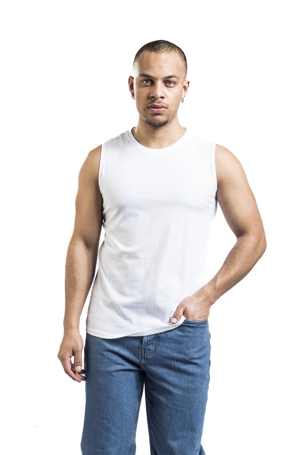 red-by-emp-basic-doppelpack-tank-top-herren-schwarz-weiss-s-baumwolle image 2