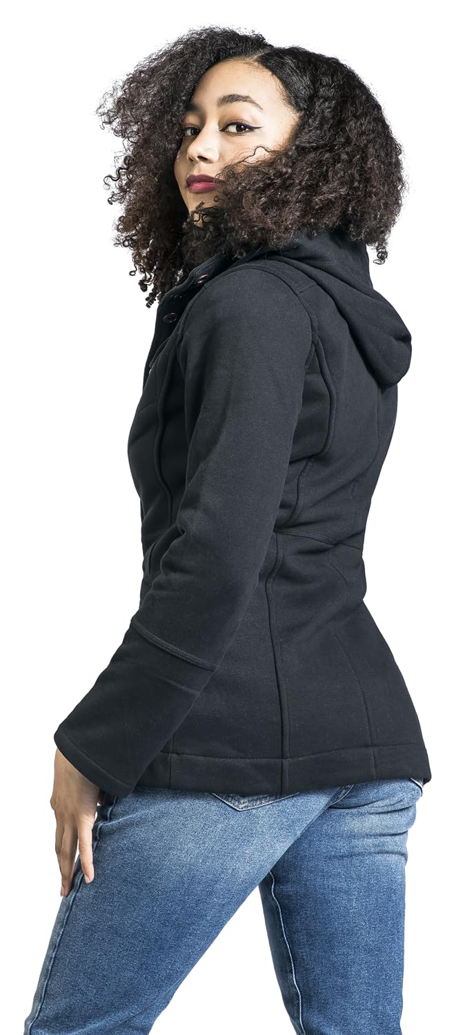 red-by-emp-schwarze-bergangsjacke-jacke-s-sweatstoff image 4