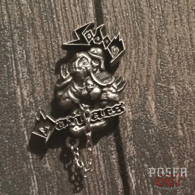 sodomaniacs-knarrenheinz-3d-pin-metall-5-cm-antik-silber image 1