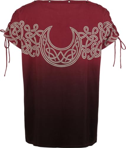 black-premium-by-emp-t-shirt-dip-dye-schn-rung-rot image 8