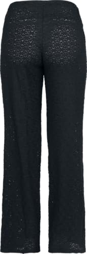 red-by-emp-lace-wide-pants-stoffhose-schwarz-damen-gr-m image 8
