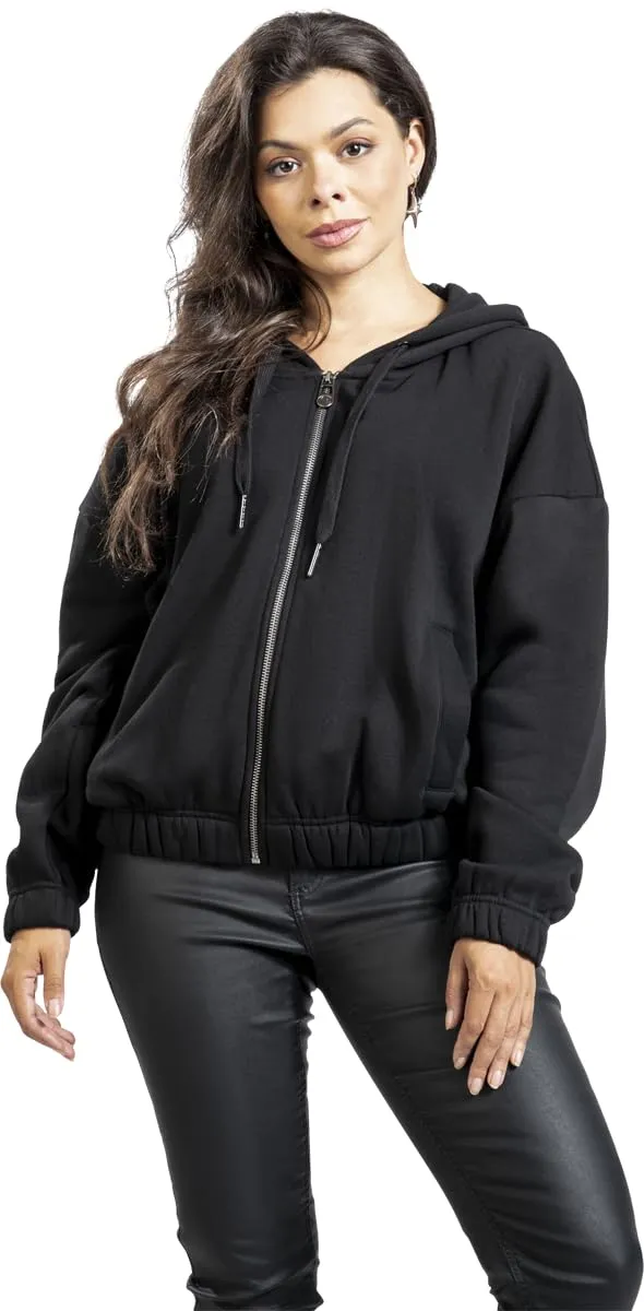black-premium-by-emp-kapuzenjacke-damen-schwarz-gr-m image 1