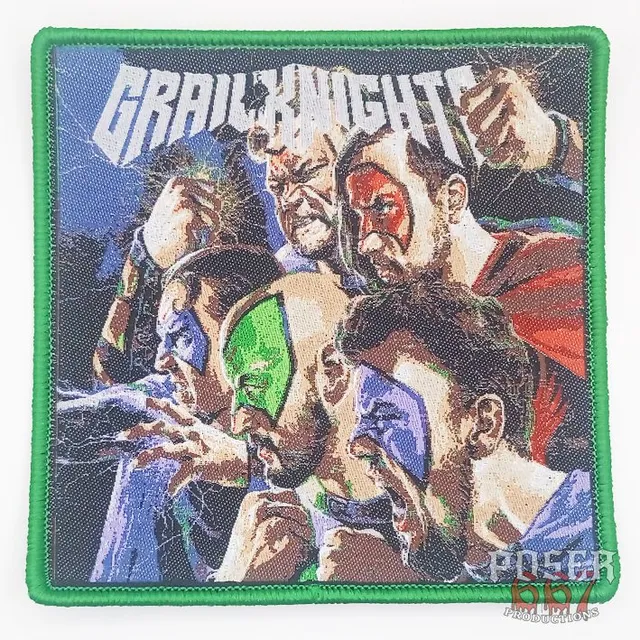 grailknights-muscle-bound-for-glory-patch-9x9-schwarz image 1