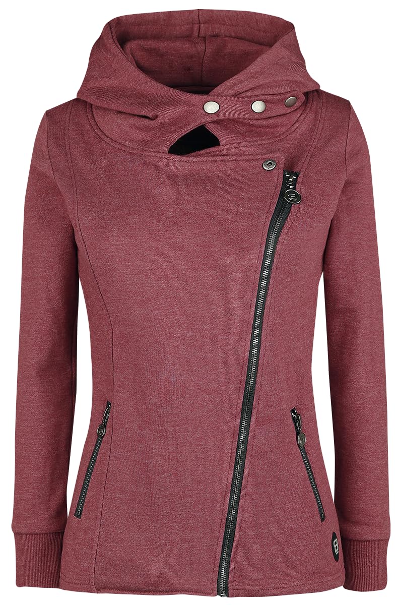 red-by-emp-kapuzenjacke-damen-rot-mit-kragen-l image 6