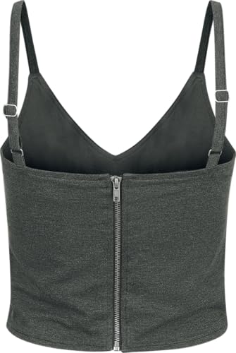 black-premium-by-emp-damen-top-grau-mit-rei-verschluss-xl image 5