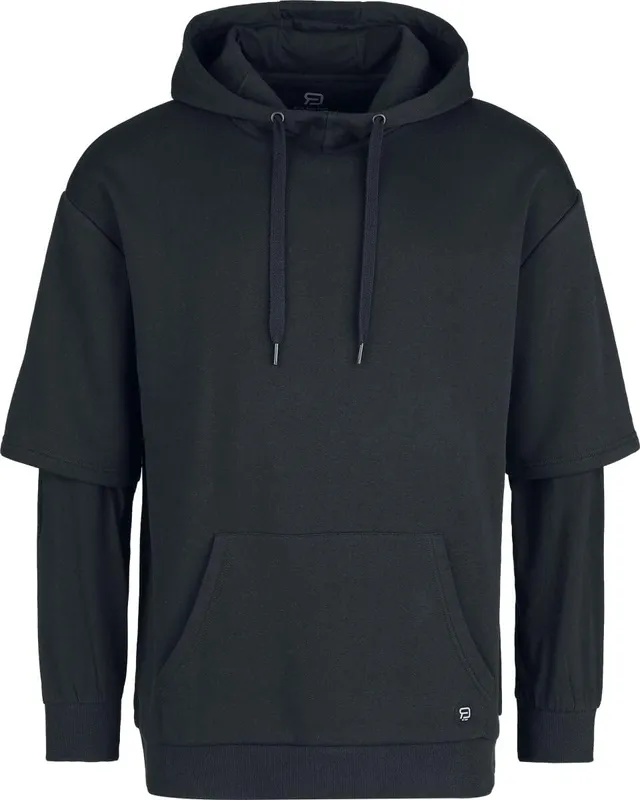 red-by-emp-kapuzenpullover-herren-hoodie-schwarz-k-ngurutasche-l image 1