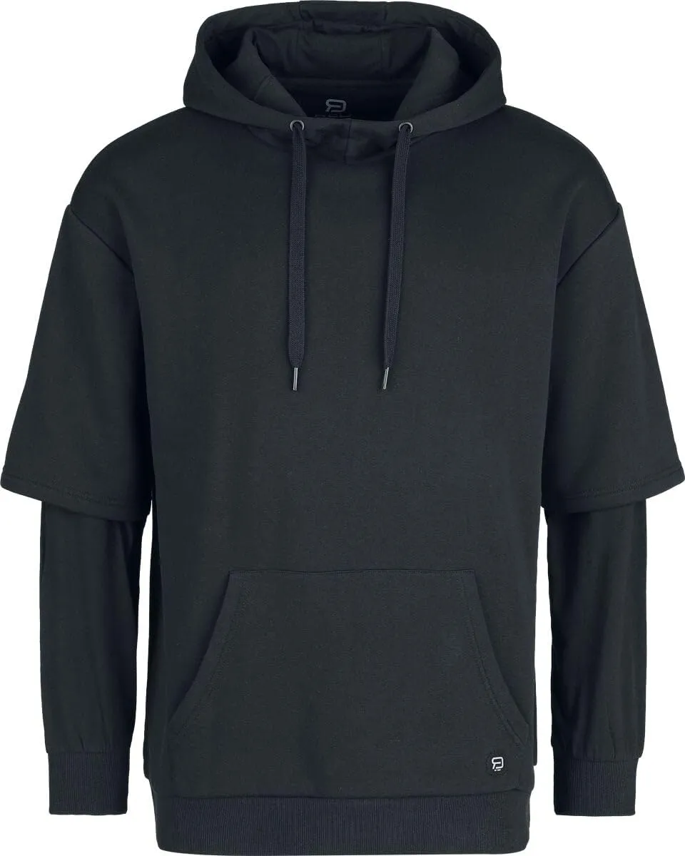 red-by-emp-kapuzenpullover-herren-hoodie-schwarz-k-ngurutasche-l image 1