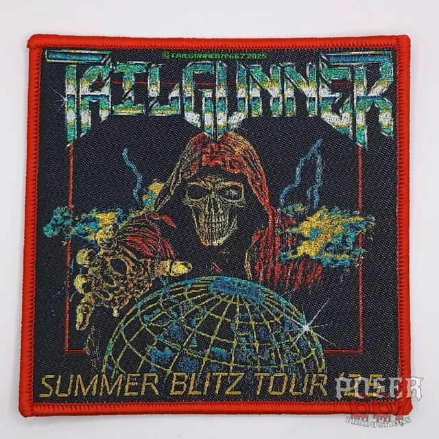 poser667-tailgunner-summer-blitz-tour-patch-schwarz-gewebt image 1