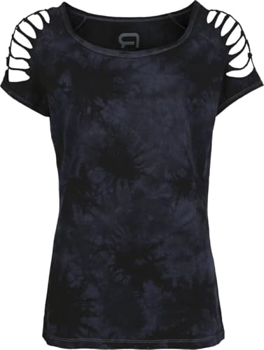red-by-emp-t-shirt-blau-batik-cut-outs-gr-e-l image 6