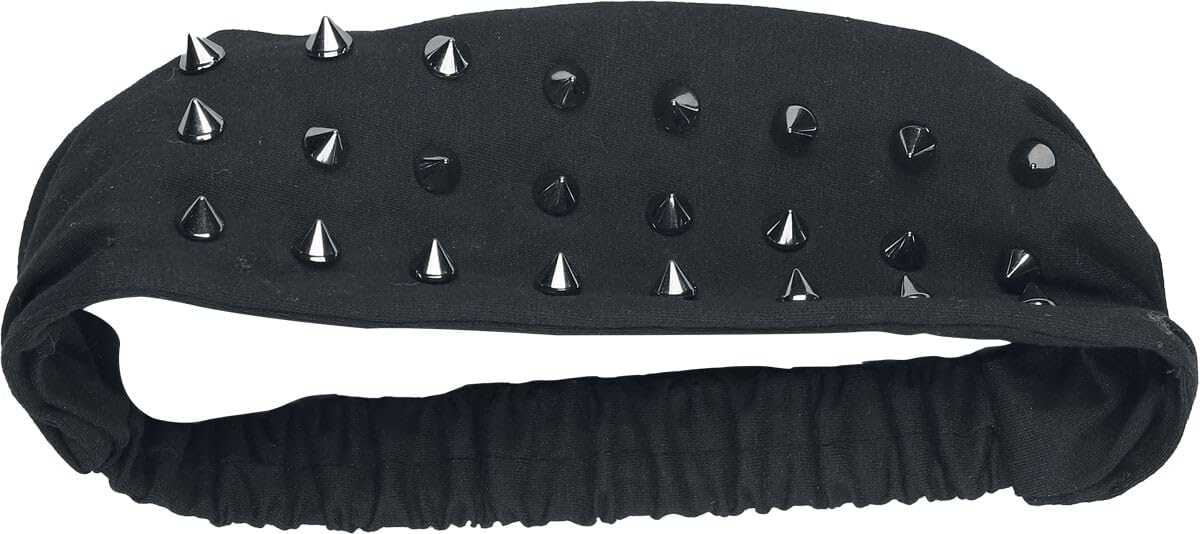 black-premium-by-emp-stirnband-mit-nieten-schwarz-damen image 1