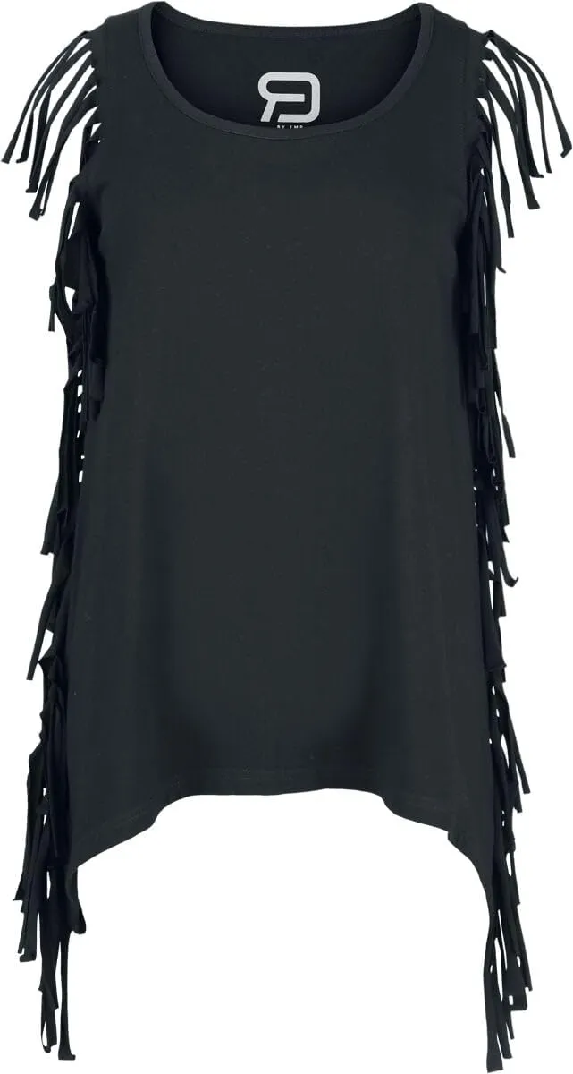 red-by-emp-basic-damen-top-schwarz-gr-m-basic image 1