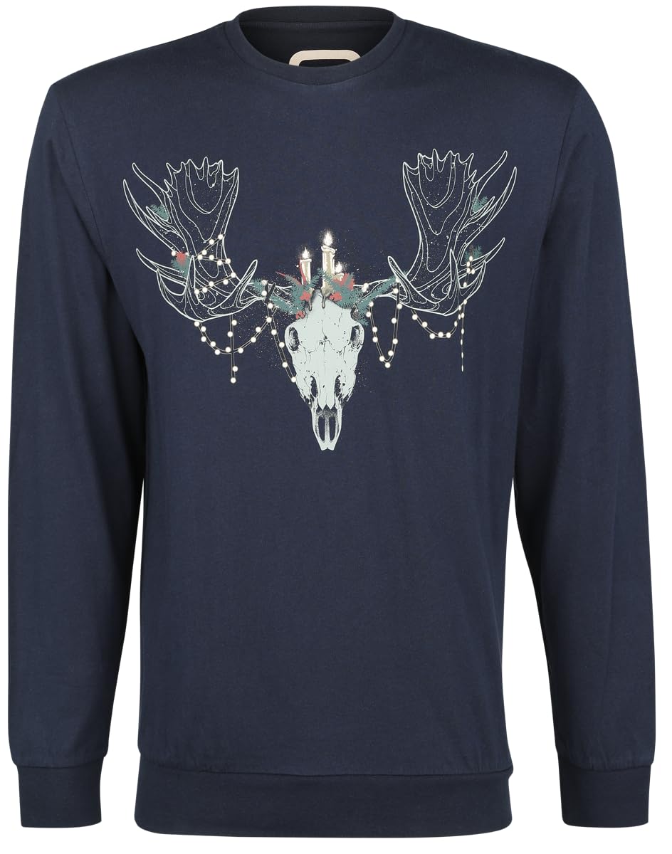 red-by-emp-weihnachts-pyjama-longsleeve-herren-dunkelblau image 4
