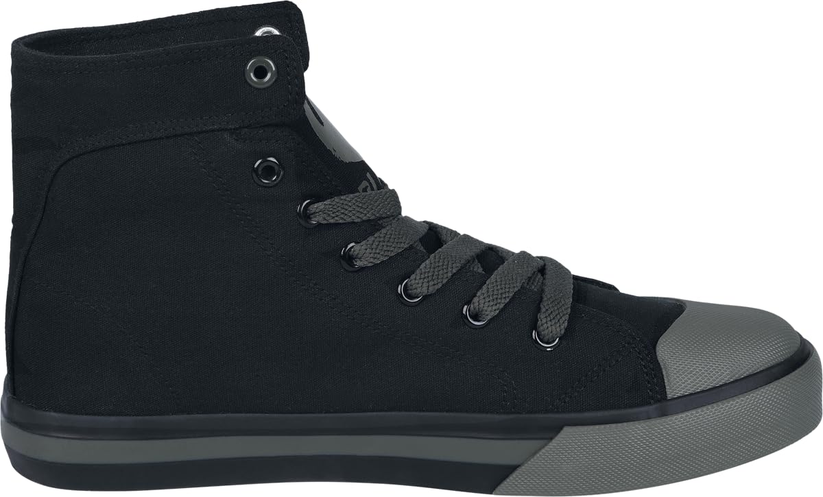 black-premium-by-emp-high-sneaker-schwarz-skull-print-gr-38 image 3