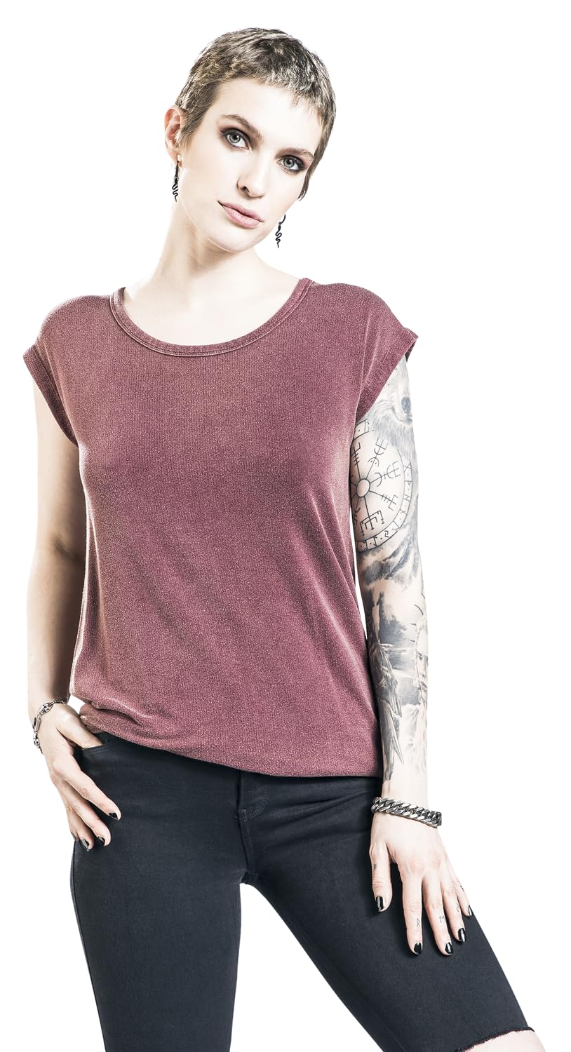 black-premium-by-emp-t-shirt-rot-zierb-nder-basic image 2