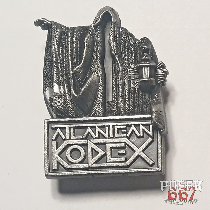 atlantean-kodex-abendland-3d-pin-antik-silber-5-cm image 1