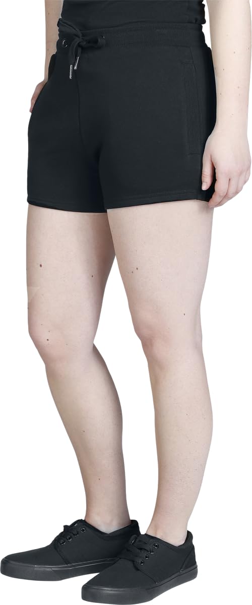 red-by-emp-shorts-schwarz-tunnelzug-gerader-schnitt-l image 7