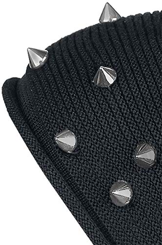 black-premium-by-emp-beanie-schwarz-mit-nieten-unisex image 7