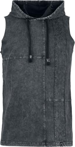 black-premium-pagan-roots-hooded-tank-top-grau-washed-l image 7