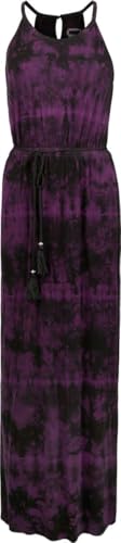 red-by-emp-kleider-damen-maxikleid-schwarz-lila-batik image 6