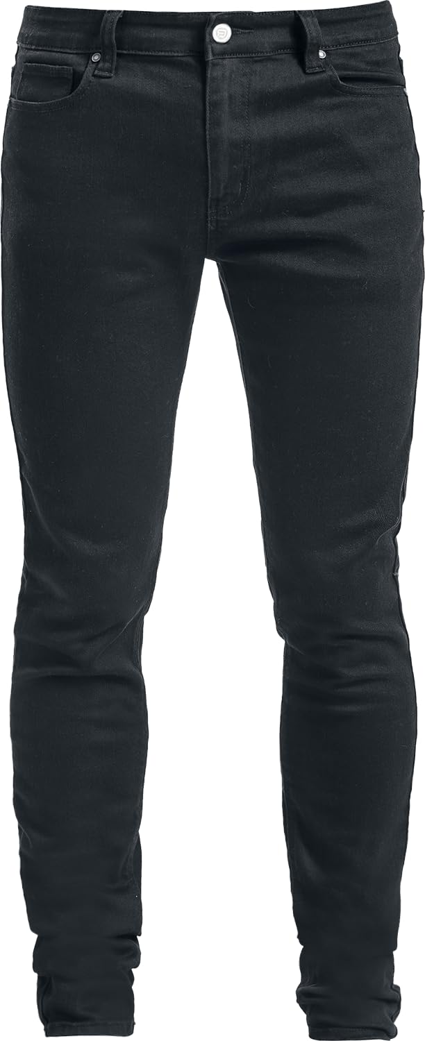 red-by-emp-skinny-jeans-herren-schwarz-36w-34l-5-pocket image 4