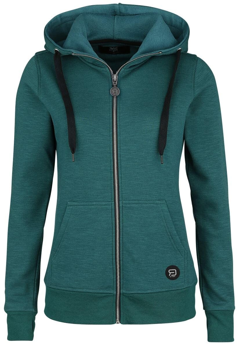 red-by-emp-kapuzenjacke-damen-petrol-gr-e-m-mit-kapuze image 1