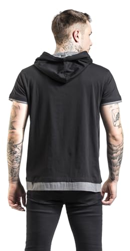 red-by-emp-kapuzen-t-shirt-herren-schwarz image 8